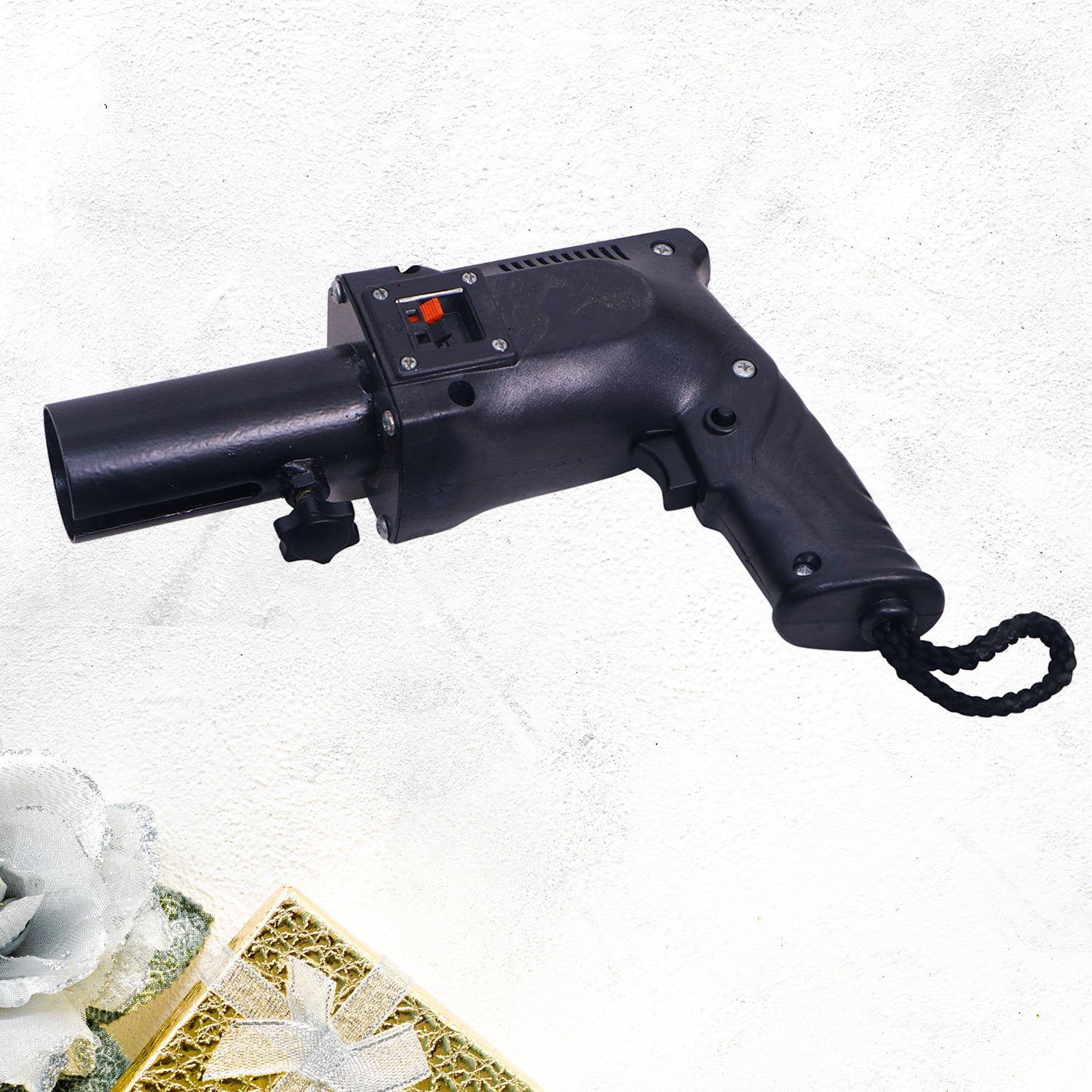 4518 Pyro Party Gun Hand Held Gun Toy for Parties Functions Events and All Kind of Celebrations, Plastic Gun, (pyros not Included) DeoDap 4518 Pyro Party Gun Hand Held Gun Toy for Parties Functions Events and All Kind of Celebrations, Plastic Gun, (pyros not Included) DeoDap